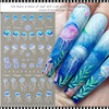 NAIL STICKER Marine Life Jellyfish # 5D-K177