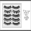 INSTANT EYELASH Multi Styles, C-Curl, Multi-Sizes, Cluster Lashes, 5 Pairs/Pack #3D-144