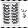INSTANT EYELASH Deep Fried Flared and Open Eye Styles, D-Curl,  Fluffy and Curly Lashes, 7 Pairs/Pack  # XFC-003