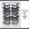  INSTANT EYELASH Doll Eye Styles, D-Curl,  High Volume, Fluffy Cross  Cluster  Lashes, 7 Pairs/Pack  #XFC-021