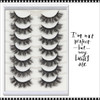 INSTANT EYELASH Deep Fried Rounded Styles, D-Curl,  Voluminous  Fluffy Cluster  Lashes, 7 Pairs/Pack  #XFD-015