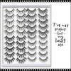   INSTANT EYELASH Open Eye Styles, C-Curl, Multi-Sizes and Volumes, Fluffy Cluster Lashes, 20 Pairs/Pack #2041