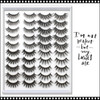  INSTANT EYELASH Multi Styles, C-Curl, Multi-Sizes and Volumes, Cluster Lashes, 20 Pairs/Pack  #YP401