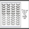  INSTANT EYELASH Open Eye Styles, C-Curl, Multi-sizes and Volume, Wispy Criss- Cross Lashes, 20 Pairs/Pack #YP404