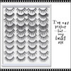 INSTANT EYELASH Doll Eye Styles, C-Curl, Multi-Sizes, Light Volume,  Wispy Lashes, 20 Pairs/Pack  #G1001