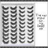 INSTANT EYELASH Open Eye Style, C-Curl, Mega Volume, Fluffy Cluster Lashes, 20 Pairs/Pack  #XFD20-10
