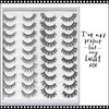 INSTANT EYELASH Flared Style, C-Curl, Multi-Volumes, Fluffy Cluster Lashes, 20 Pairs/Pack  #XFD20-11