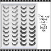 INSTANT EYELASH Flared Style, C-Curl, Multi-Volumes, Fluffy Cross Lashes, 20 Pairs/Pack  #XFD20-13