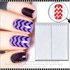 FRENCH MANICURE Guides,  Zig-Zag Line Self-Adhesive Stickers