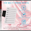 Eyelash Extension Hand Pallet Tray Tools with Adjustable Wrist Strap 1/Pack