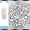 RHINESTONE CRYSTAL Opal White, Assorted Size 1440 pcs/Pack