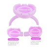 EYELASH Smart Glue Ring, Pink 25/Pack