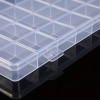 BOX Organizer, 28 Grids, Size 5.3" x 8.85 x 0.78" H.