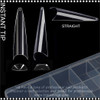 INSTANT Tip Stiletto , Half Cover, Clear, X-Long, 500/Case #YS-153