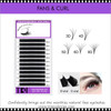 INSTANT Eyelash Self Fanning Tray Mix 0.07 D Curl  Size 19-22mm