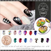 NAIL CHARM RHINESTONE 3D Skull Head 20/Pack