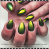 INSTANT Cat Eye Magnetic Olive Green 1g.