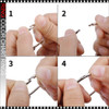RING Color Chart Ring 3" Diameter 2/pack