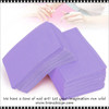 INSTANT MANICURE TABLE MAT Waterproof Purple 20/Pack