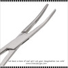 Stainless Steel Hemostat Curved 6.3"