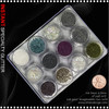 INSTANT GLITTER Assorted Color 12 Jars/Case