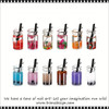 NAIL CHARM RESIN Milk Tea Boba Mini Bottle 12/Pack