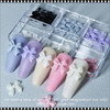 NAIL CHARM RESIN Matte Kawaii Mini Bow 30/Pack