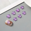 NAIL CHARM RESIN Shiny Star 6/Case #3