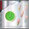 INSTANT NAIL ART Bubble Bead, Green Assorted Size