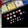 NAIL CHARM RESIN 3D Flower With Caviar Beads 12 Gits