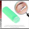 MAKEUP Disposable Micro Applicators Brush Green 100/Pack *
