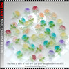 NAIL CHARM RESIN Rainbow Gradient Rose 50/Bag