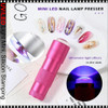 UV/LED Light Mini, Silicon Stamping PINK