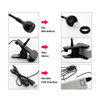 LED/UV Light with Gooseneck Clamp 3 Watts, White
