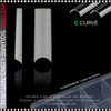 INSTANT NAIL TIP Long, Square, Straight, Half Well, C Curve, Natural Color 100/Case