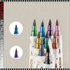 Double-headed Metallic Glitter Marker Pen 10/Pack
