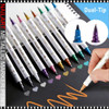 Double-headed Metallic Glitter Marker Pen 10/Pack