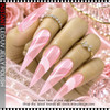 INSTANT JELLY GEL POLISH – BABY PINK 0.5 OZ.