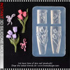 3D SILICONE MOLD Tulip Bunch #PTA-005