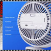 Rechargeable Mini Portable Electric Table Fan Color: White