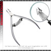 PROFESSIONAL Stainless Steel Cuticle Nipper with Sharp 5mm Blade