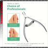 PROFESSIONAL Stainless Steel Cuticle Nipper with Sharp 5mm Blade