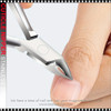 PROFESSIONAL Stainless Steel Cuticle Nipper with Sharp 5mm Blade