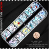 NAIL CHARM RESIN Assorted Pastel Color Heart 12/Grid