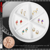 NAIL CHARM RHINESTONE Five-Pointed Stars 12/Case