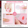 INSTANT Line Free Nail Wipes, Square Pink 400/Box INSTANT Line Free Nail Wipes, Square Pink 400/Box