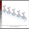 MAGNETIC Nail Art Display Silver 5/Set