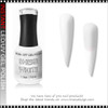 INSTANT LED/UV Gel Polish Sheer White 0.5oz.