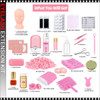 EYELASH Extension Training Kit with Mannequin Head and Tools