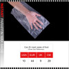INSTANT Paraffin Wax Bags Clear Size 11" x 17" ( 4 Rolls/Case )